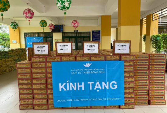 Chương trình quà cho người lao động khu vực Saigon và các tỉnh bị giãn dân