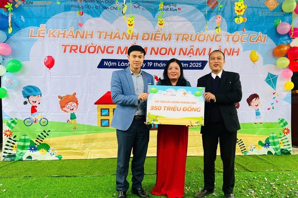 Khánh thành công trình trường học tại điểm trường Tộc Cài, Yên Bái 19/01/2025