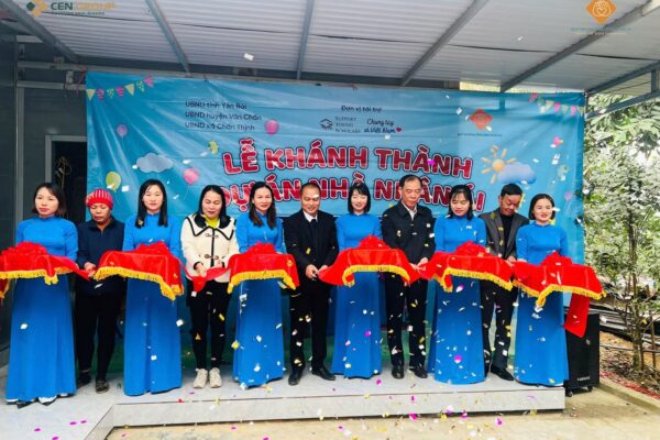 Trao tặng nhà nhân ái cho gia đình bé Bảo Châu tại Yên Bái 18/01/2025